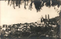 Taxco, Mexico - Santa Prisca Church and Town Postcard