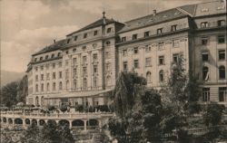 Grand Sanatorium Building, Jáchymov Postcard