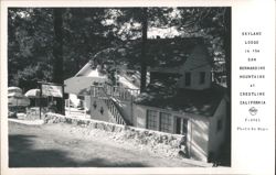 Skyland Lodge, San Bernardino Mountains Postcard