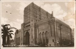 Elks Club 99, Los Angeles, CA Postcard