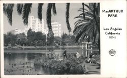 MacArthur Park, Los Angeles, CA Postcard