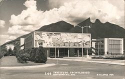 Instituto Tecnologico Monterrey Mural Building, Mountains Postcard