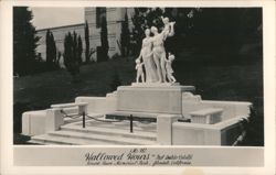 Hallowed Hours Monument, Forest Lawn Memorial Park Postcard