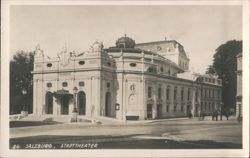 Salzburg Stadttheater, City Theater Postcard