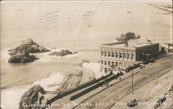 Cliff House and Seal Rocks from Sutro Heights Postcard