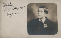 Eugene Portrait - Hazleton, PA - Oct. 12, 1905 Postcard