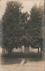 M.E. Church, Darien, NY Postcard
