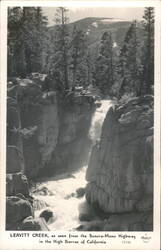 Leavitt Creek from Sonora-Mono Highway, High Sierras Postcard