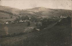 Gillett PA Valley Village Landscape Postcard