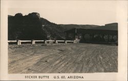 Becker Butte - U.S. 60 Postcard