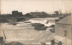 Granite Falls Power Dam Postcard