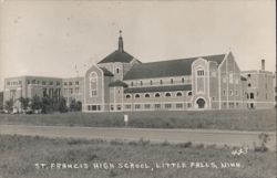 St. Francis High School, Little Falls, MN Postcard