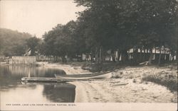 Oak Lodge, Lake Lida Postcard
