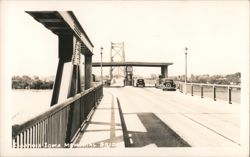 Illinois-Iowa Memorial Bridge, Toll Booth Postcard