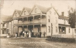 Mountain City Inn, Mountain City, TN Postcard