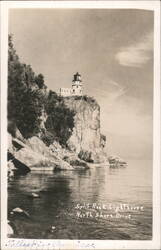 Split Rock Lighthouse, North Shore Drive, Tallest in America Postcard