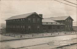 Hostess Building, Camp Dodge IA Postcard