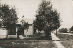 Residence Street, Brooten, MN Postcard