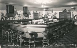 Circus Bar Interior, Lake Lawn, Delavan Lake, WI Postcard