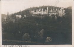 The Walter Hotel, Walters Park, PA Postcard