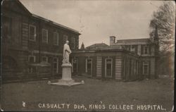 Casualty Dept, King's College Hospital Postcard