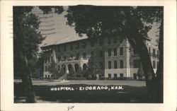 Hospital, El Dorado, KS Postcard