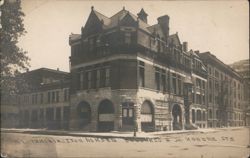Illinois Training School for Nurses, Congress & Honore Sts Postcard