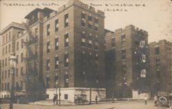 TUBERCULOSIS HOSPITAL, Polk & Lincoln Sts. Postcard