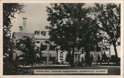 Sachs Hall, Edward Sanatorium Postcard