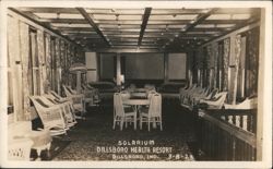 Solarium Dillsboro Health Resort, Dillsboro, IN Postcard