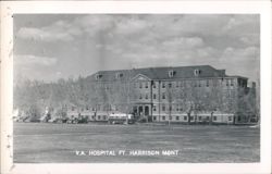 V.A. Hospital Fort Harrison MT Postcard