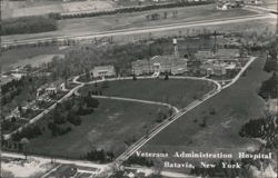 Veterans Administration Hospital Aerial View Postcard