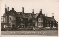 Manfield Orthopaedic Hospital, Northampton Postcard