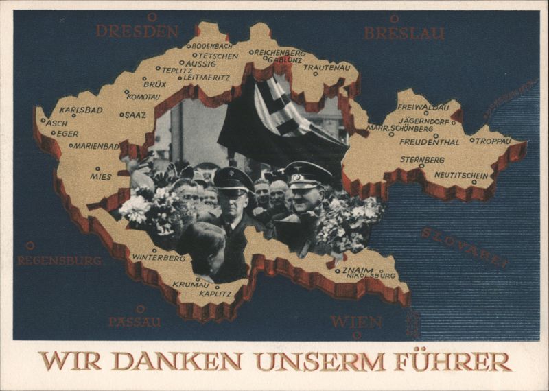 Wir Danken Unserm Führer - Nazi Propaganda Nazi Germany