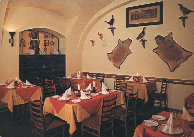 Restaurant Regi Országház Interior Budapest Hungary