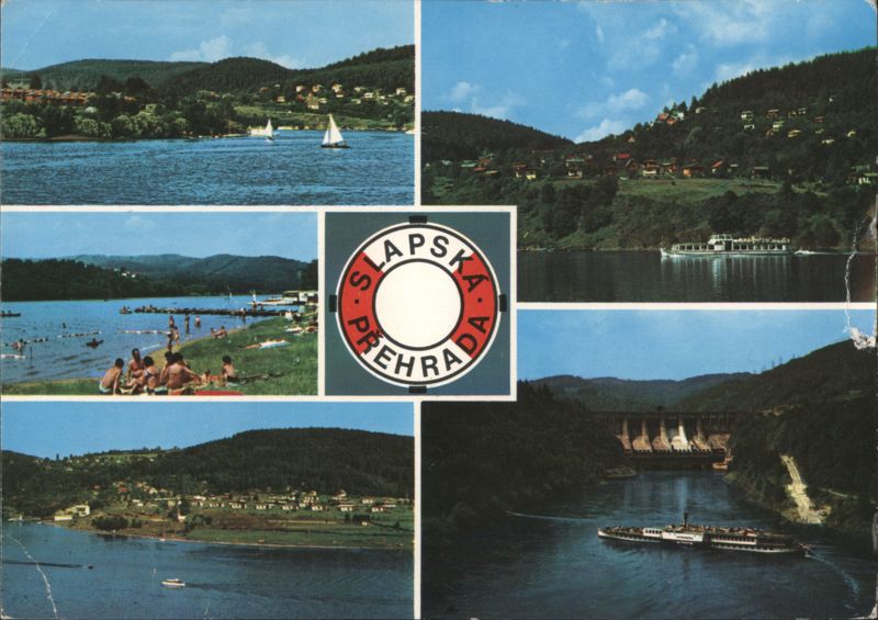 Slapy Dam and Reservoir, Czechoslovakia Zd. Hajský a J. Věrský