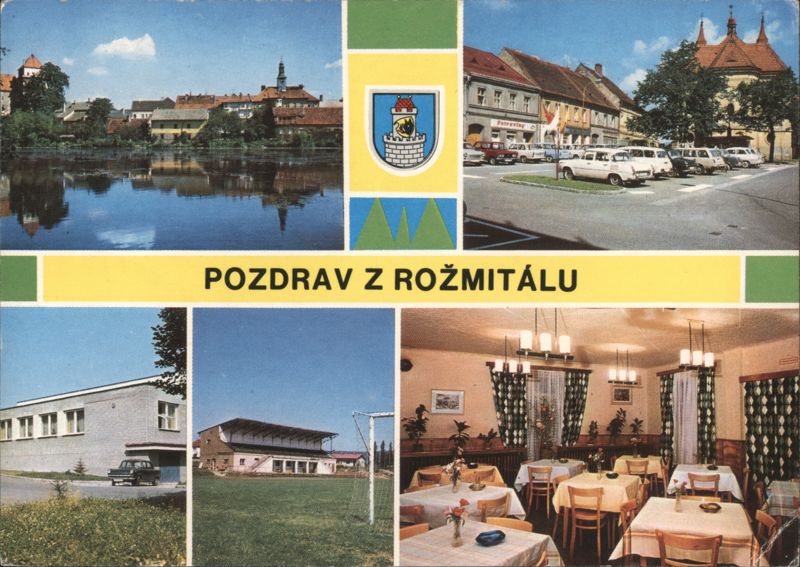 Pozdrav z Rožmitálu Rožmitál pod Třemšínem Czechoslovakia