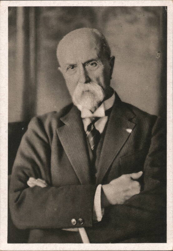 T. G. Masaryk, President Osvoboditel Czechoslovakia