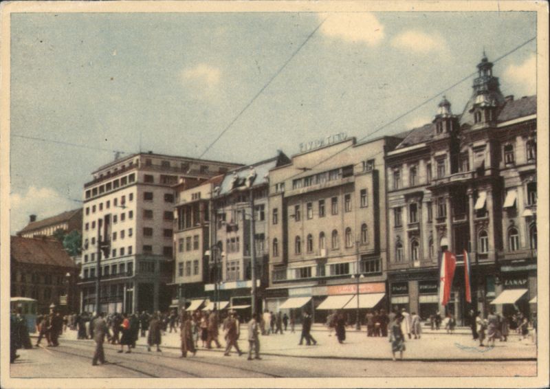 Trg Republike, Zagreb, Yugoslavia Eastern Europe