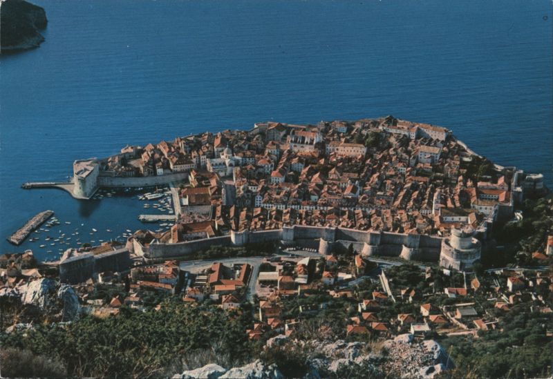 Panorama of Dubrovnik Croatia Eastern Europe