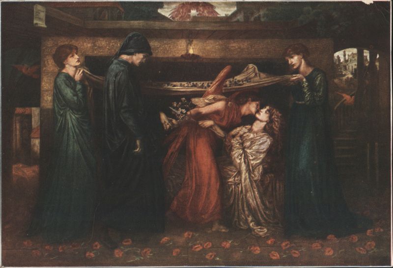 Dante's Dream D. G. Rossetti Art