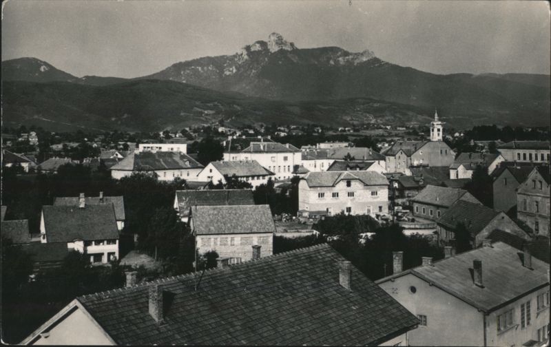 Ogulin, Croatia - Town View with Klek Mountain Eastern Europe