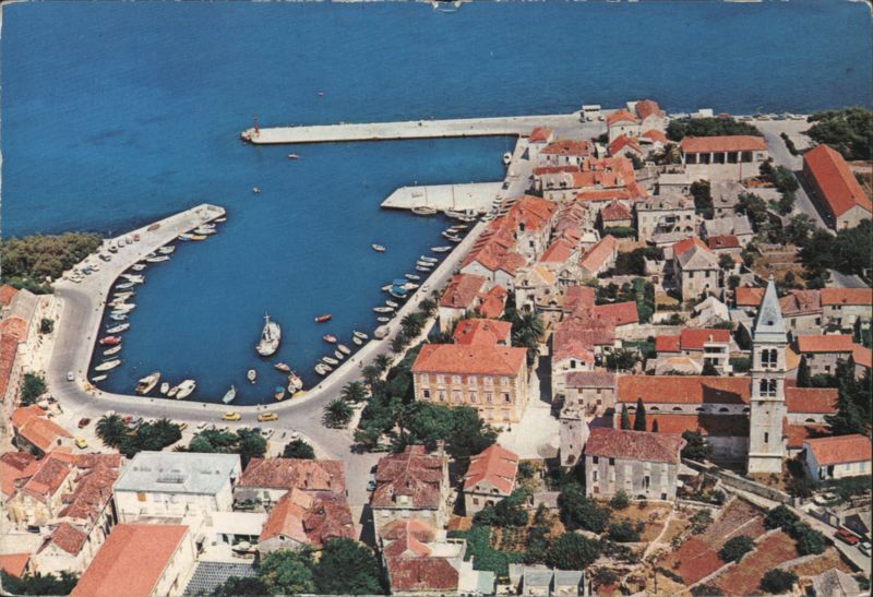 Supetar, Island of Brač, Croatia - Aerial View Eastern Europe
