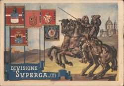 Divisione "SVPERGA." (1) Torino Postcard