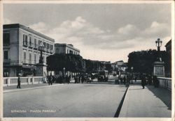 Piazza Pancali, Siracusa Postcard