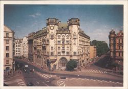 Apartment House on Bolshoi Prospekt, Leningrad Postcard