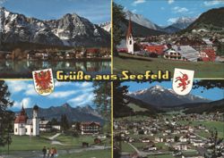 Greetings from Seefeld, Tirol Postcard