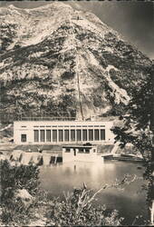 Centrale Hydraulique de PRAGNÈRES (Hautes-Pyrénées) Postcard