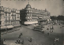 Place de la Comédie, Montpellier Postcard