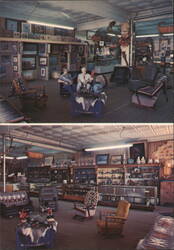 McKee's Indian Store, Anadarko, OK - Interior Views Postcard